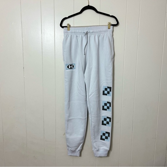 Under Armour Men's Light Blue Joggers Size M NWT - Picture 1 of 12